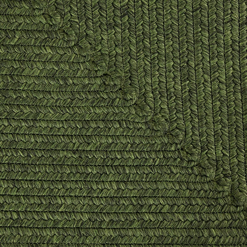 Jute Vloerkleed Braids Groen - NORTHRUGS - 80x200 cm - Rechthoek - Dekbed-Discounter.nl