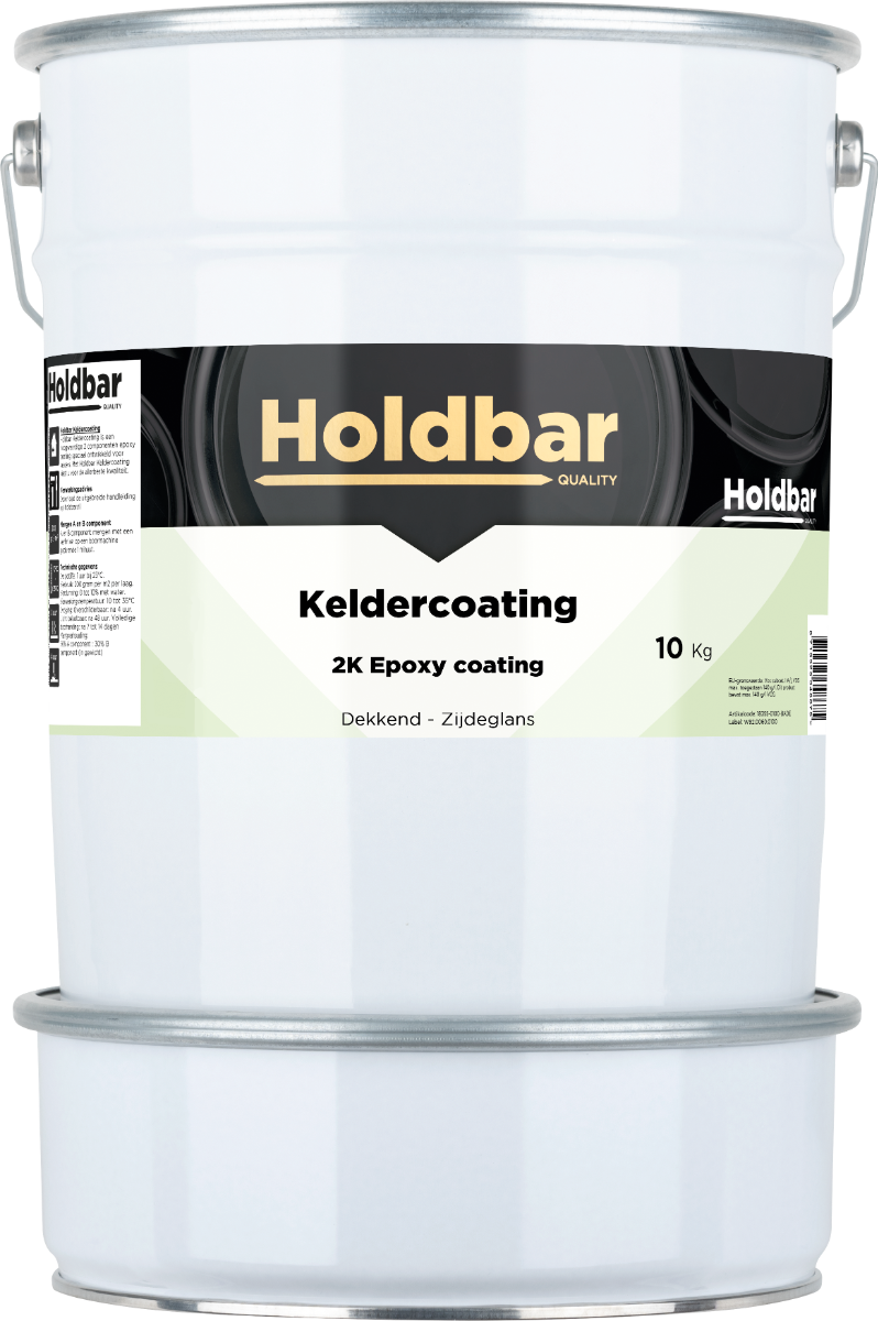 Holdbar Keldercoating Grijs (RAL 7040) 10 kg