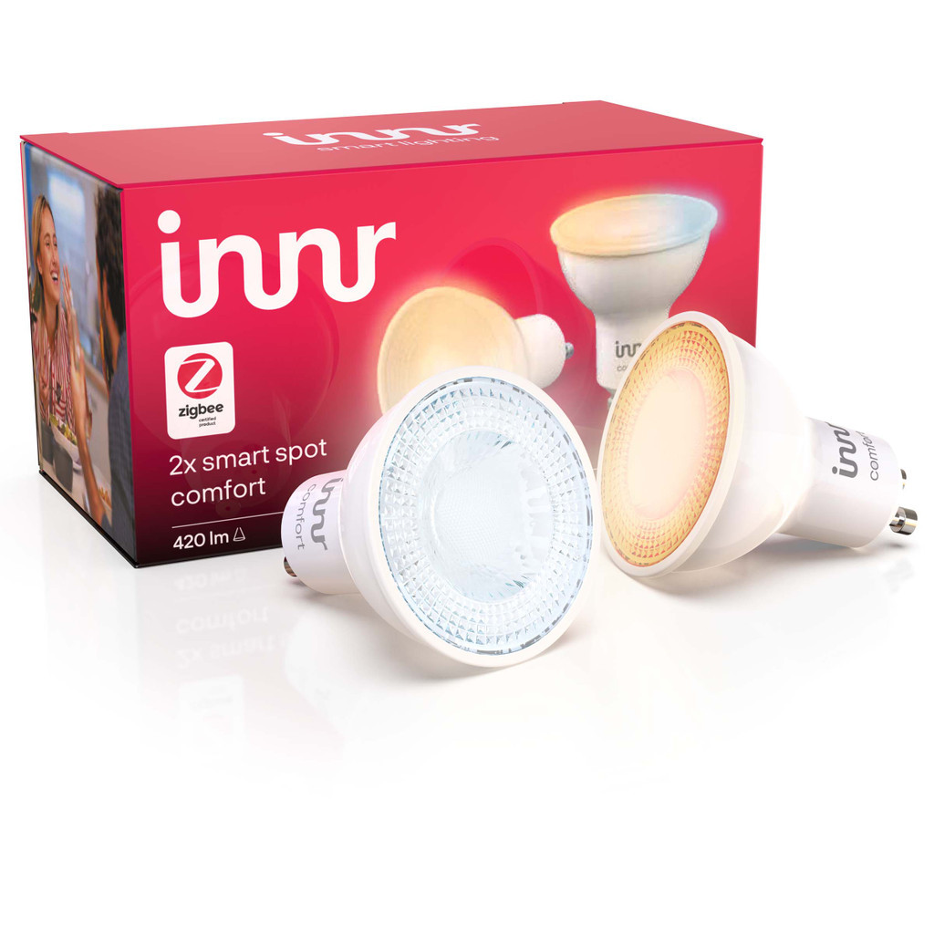 Innr Smart lamp GU10 - Warm tot Koelwit - werkt met Philips Hue 2-pack