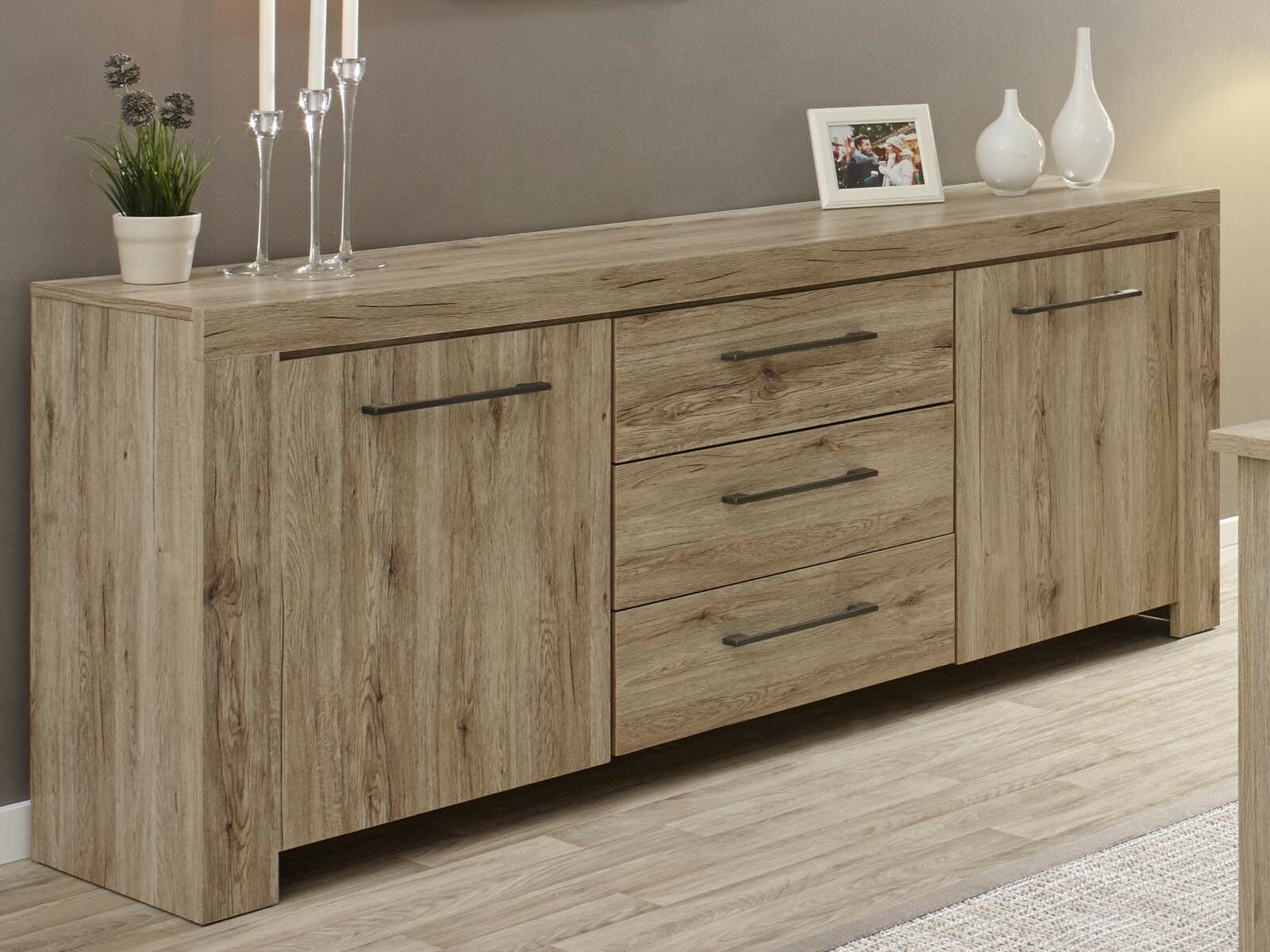 Dressoir ALBAN 2 deuren 3 lades sanremo