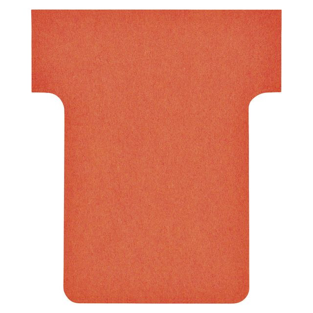 Nobo T-planbordkaarten index 1,5, ft 53 x 45 mm, rood