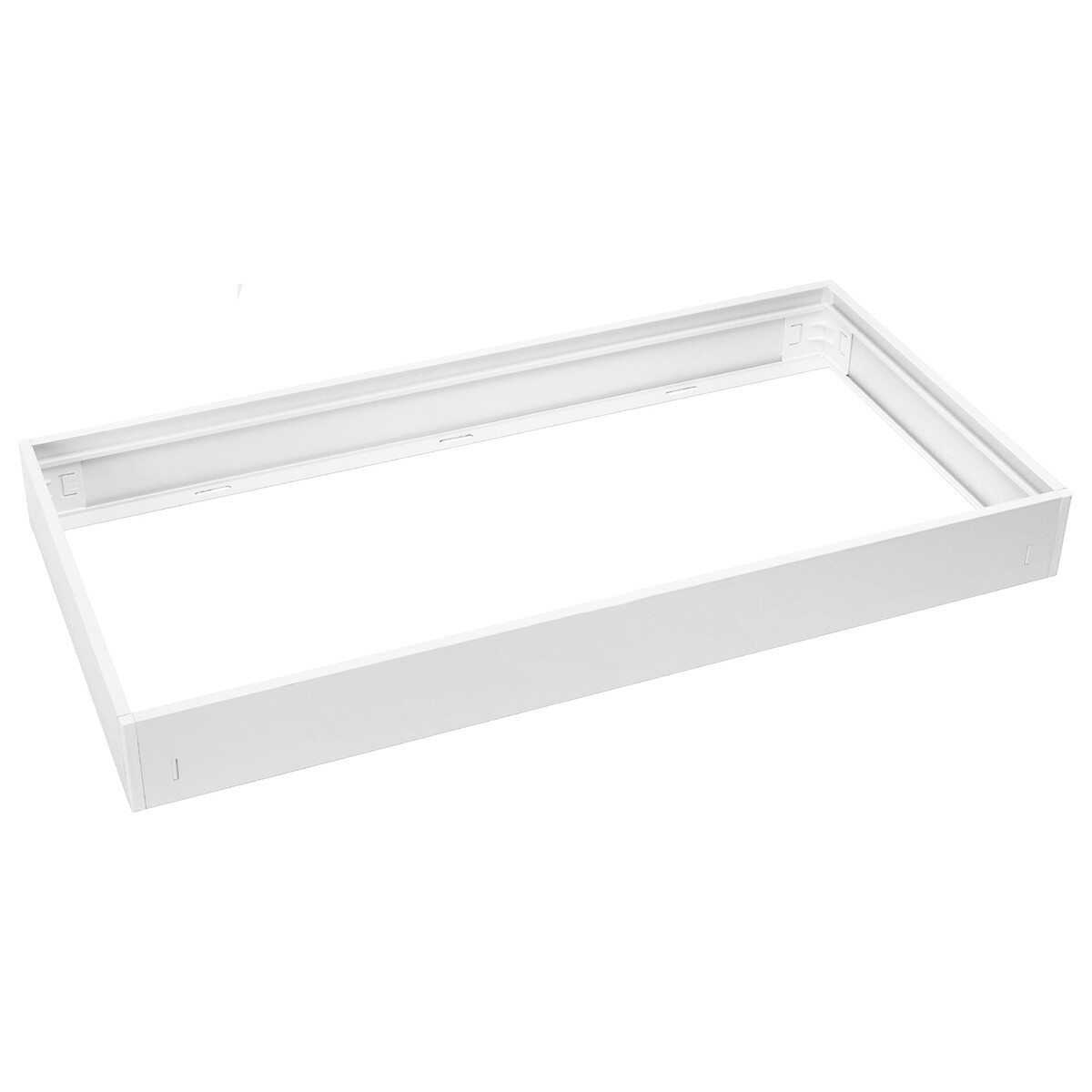 LED Paneel Opbouw Frame - Velvalux - 30x60 - Aluminium - Rechthoek - Wit