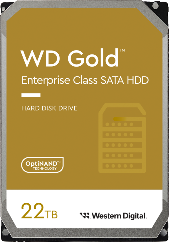 WD Gold WD221KRYZ 22TB