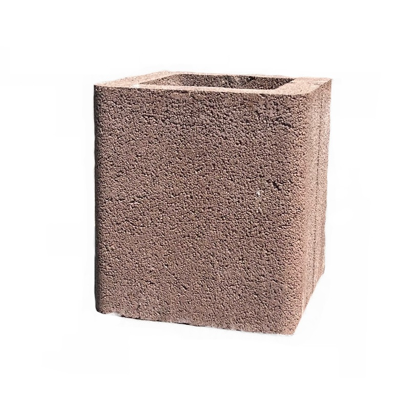 Barbecue beton verlengstuk rood