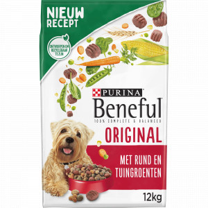 Beneful Original met rund en groente hondenvoer 2 x 12 kg