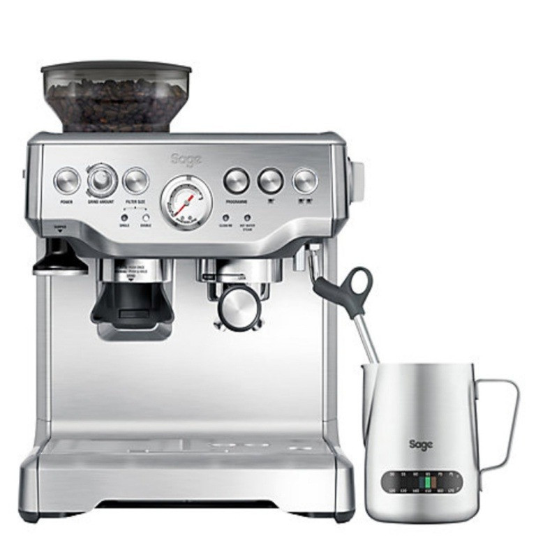 Sage THE BARISTA EXPRESS SES875BSS2EEU1A Espresso apparaat Grijs