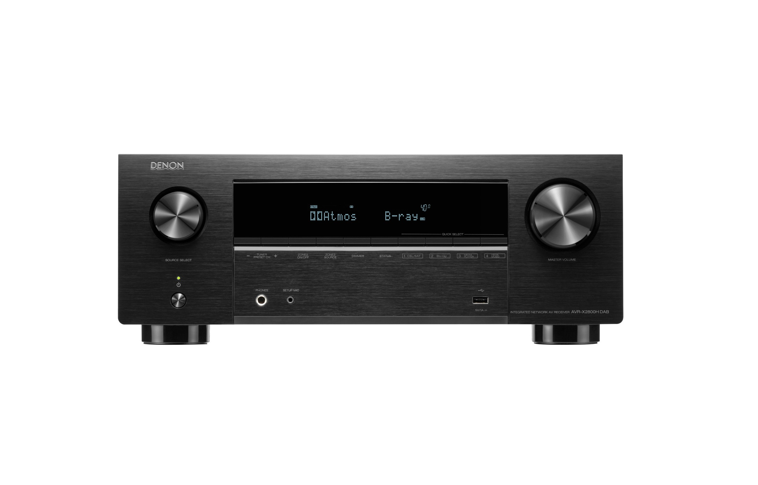 Denon AVR-X2800H Receiver Zwart