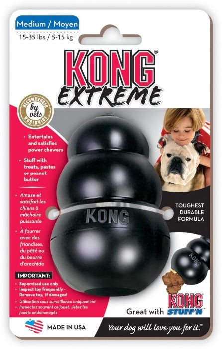 Kong Extreme Zwart Medium