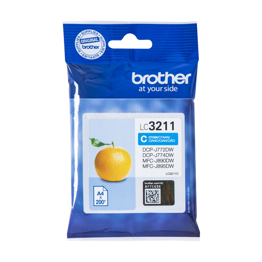 Brother LC-3211 Cartridge Cyaan