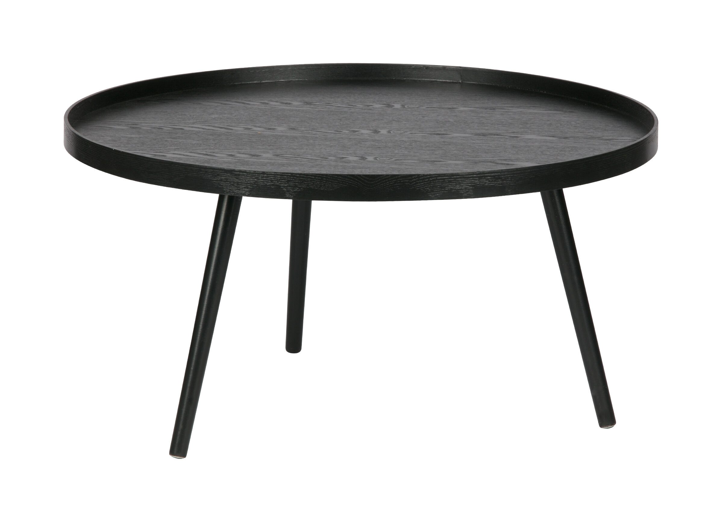 WOOOD Salontafel Mesa 78cm - Zwart - Rond