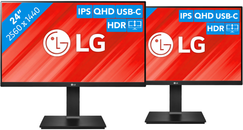 LG 24QP750 Duo Pack