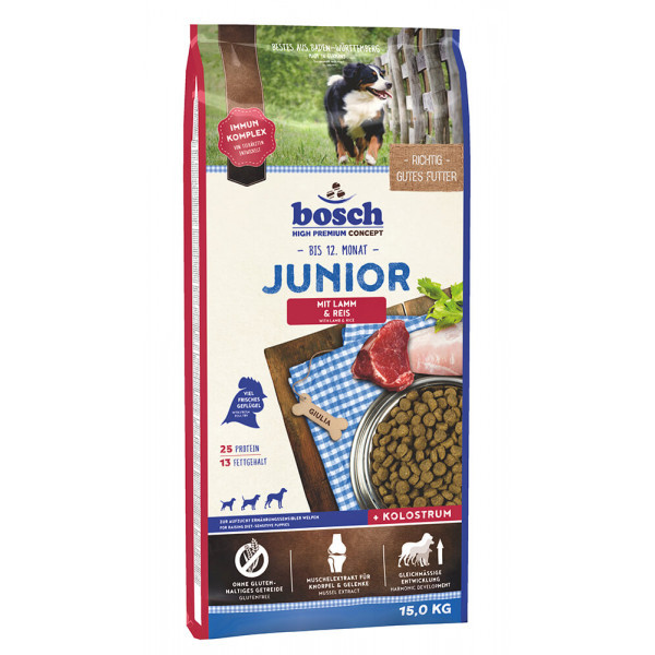 Bosch Junior met lam & rijst hondenvoer 2 x 15 kg