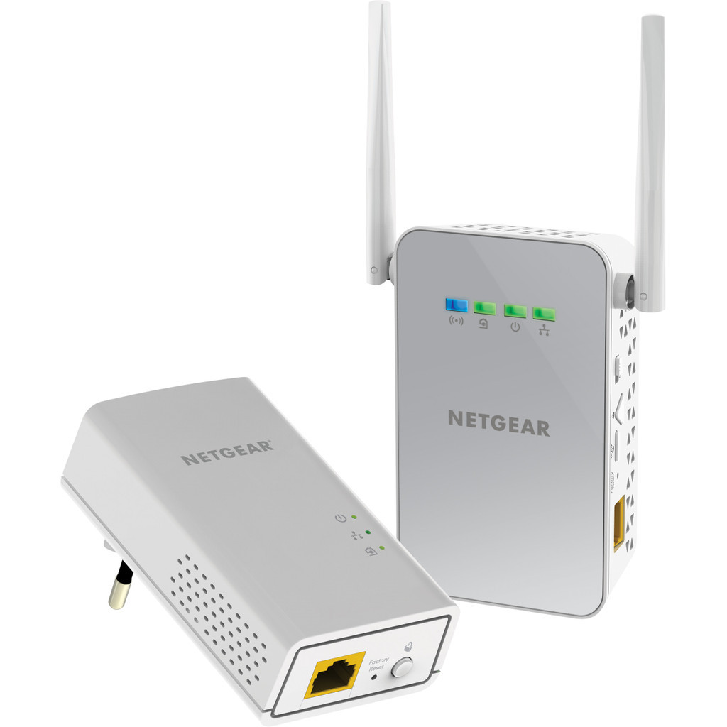 Netgear PLW1000 WiFi 1000 Mbps 2 adapters