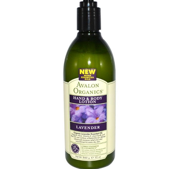 Hand- & Lichaamscreme, Lavendel (340 g) - Avalon Organics