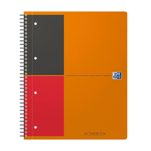 Oxford INTERNATIONAL activebook, 160 bladzijden, ft A4+, gelijnd