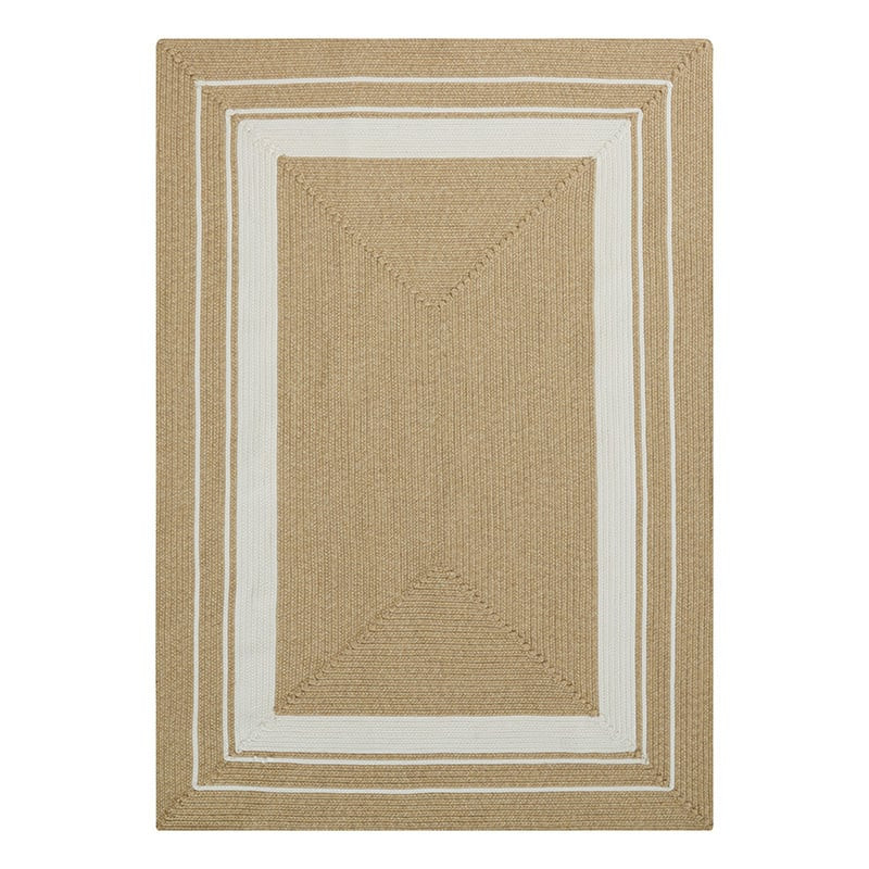 Jute Vloerkleed Braids Beige - NORTHRUGS - 80x150 cm - Rechthoek - Dekbed-Discounter.nl