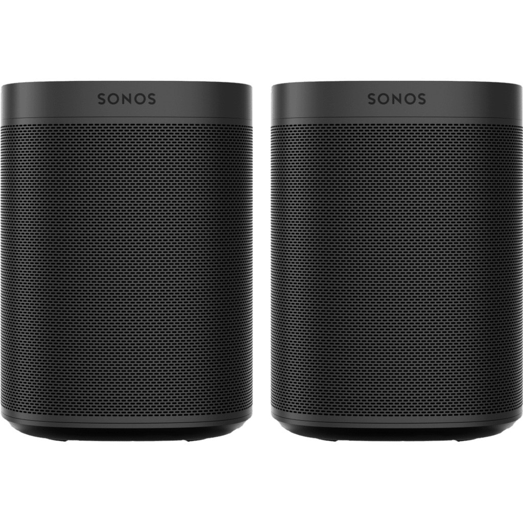 Sonos One SL Duo Pack Zwart