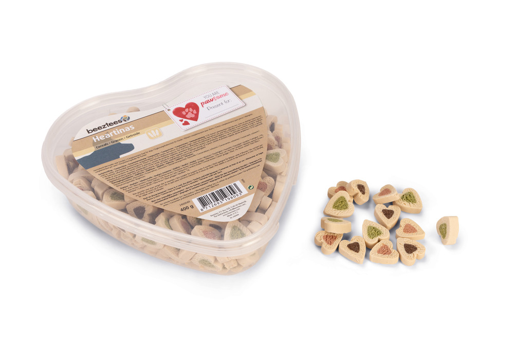 Beeztees Heartinas hondensnack 400 gram