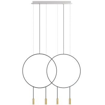 Estiluz - Revolta L73S.2D hanglamp Wit