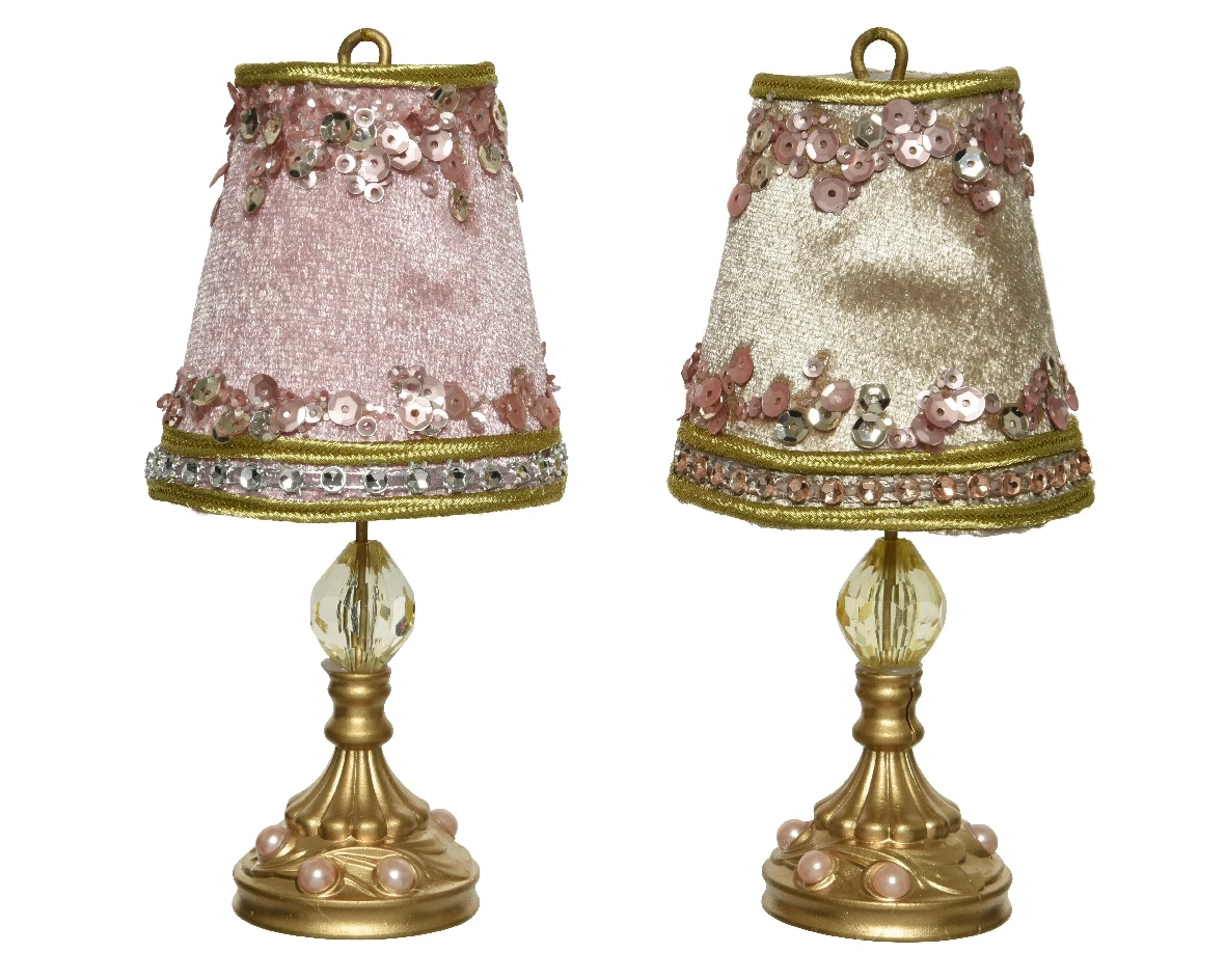 Kersthanger lamp 8x14cm - 1 stuk