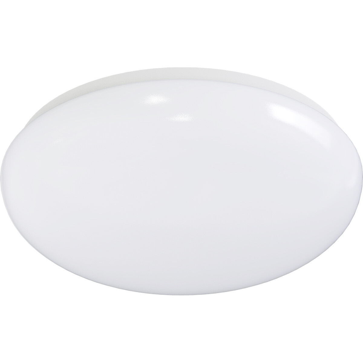 LED Plafondlamp - Aigi Arory - Opbouw Rond - 12W - Natuurlijk Wit 4000K - Mat Wit - Aluminium