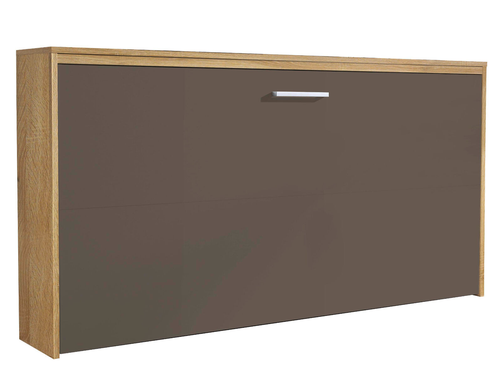 Opklapbed ALBANO 90 x 200 cm sonoma/lavagrijs