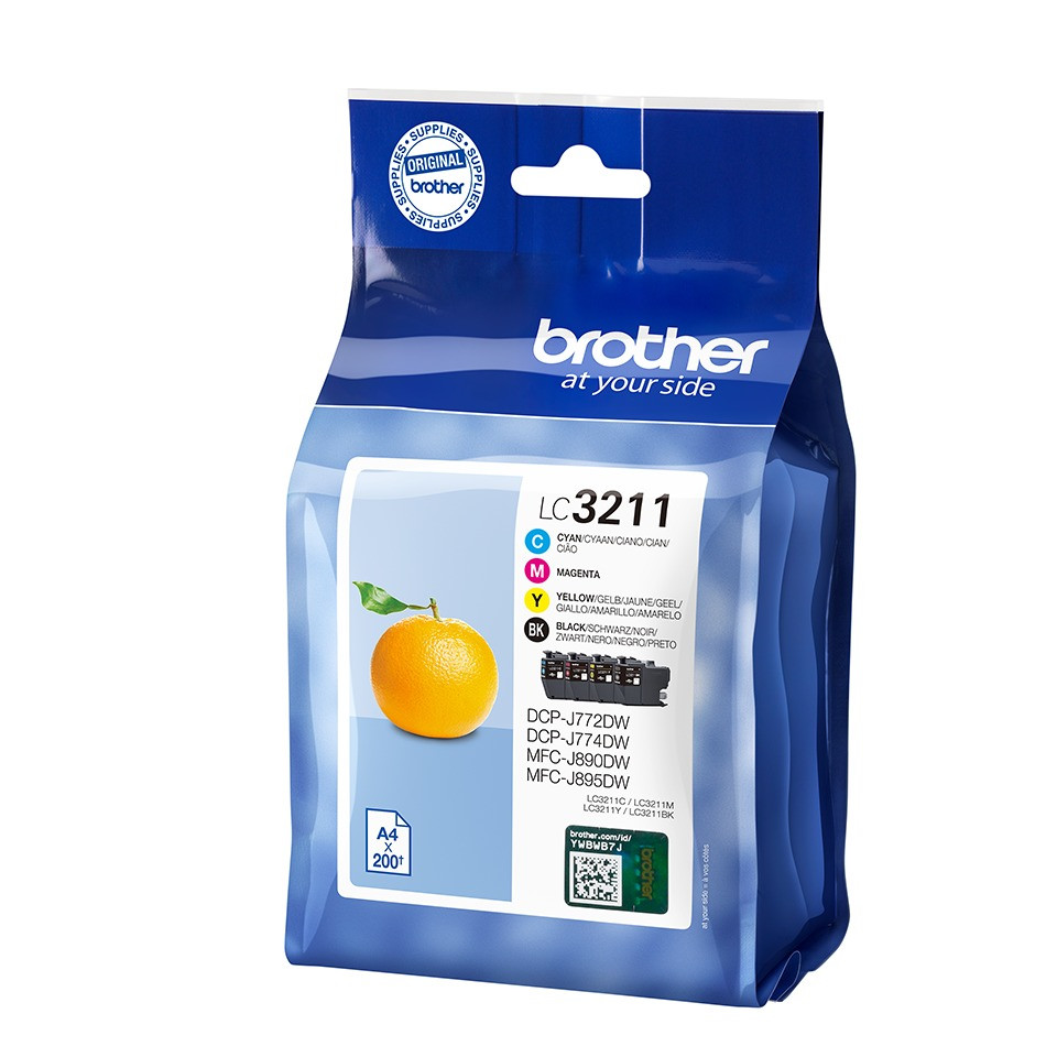 Brother LC-3211VAL Inkt Zwart