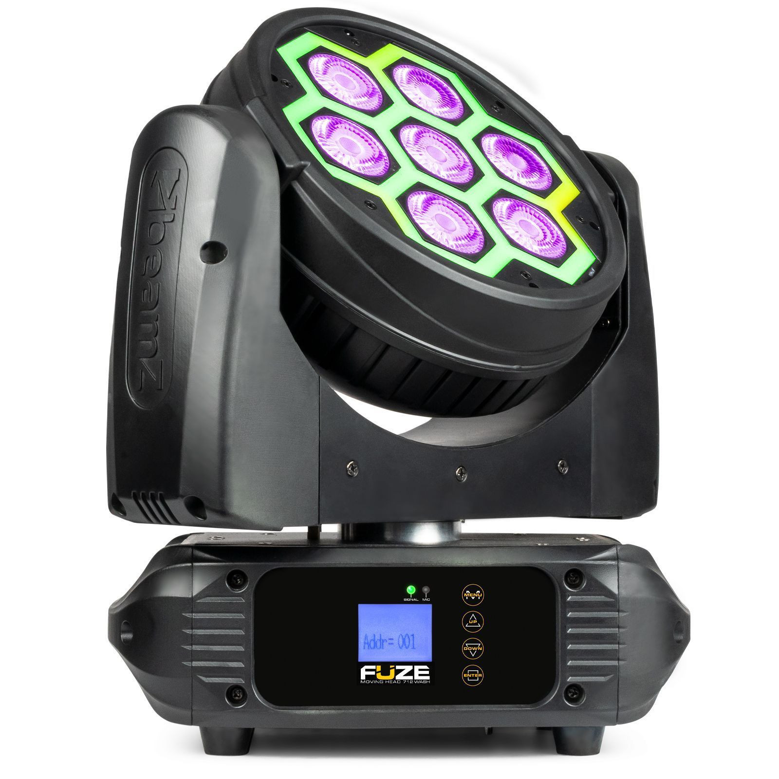 BeamZ FUZE712 wash moving head met SMD LED effect