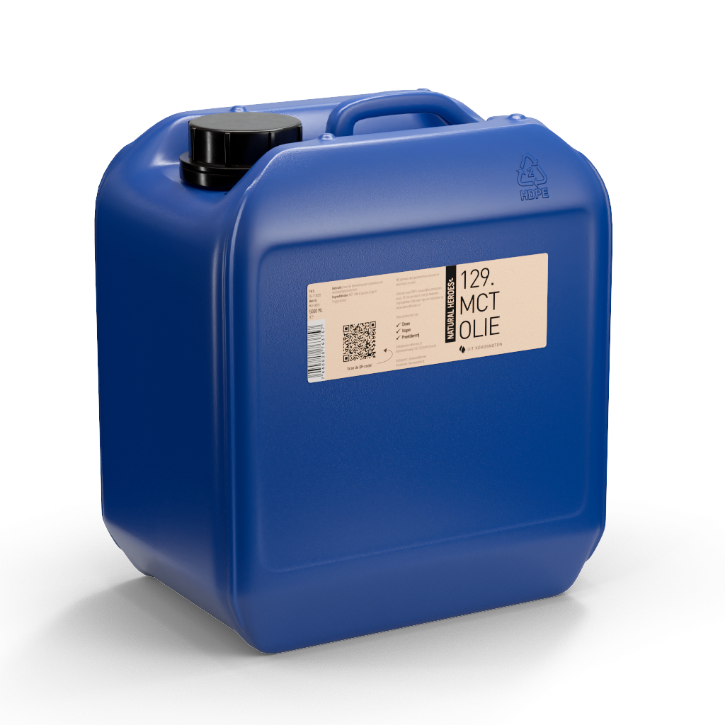 MCT Olie / Gefractioneerde Kokosolie (Food Grade) 5000 ml (jerrycan)