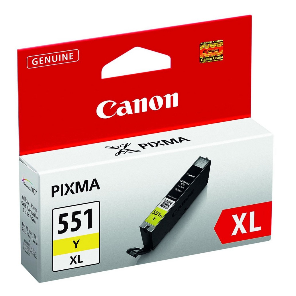 Canon CLI-551XL Inkt Geel