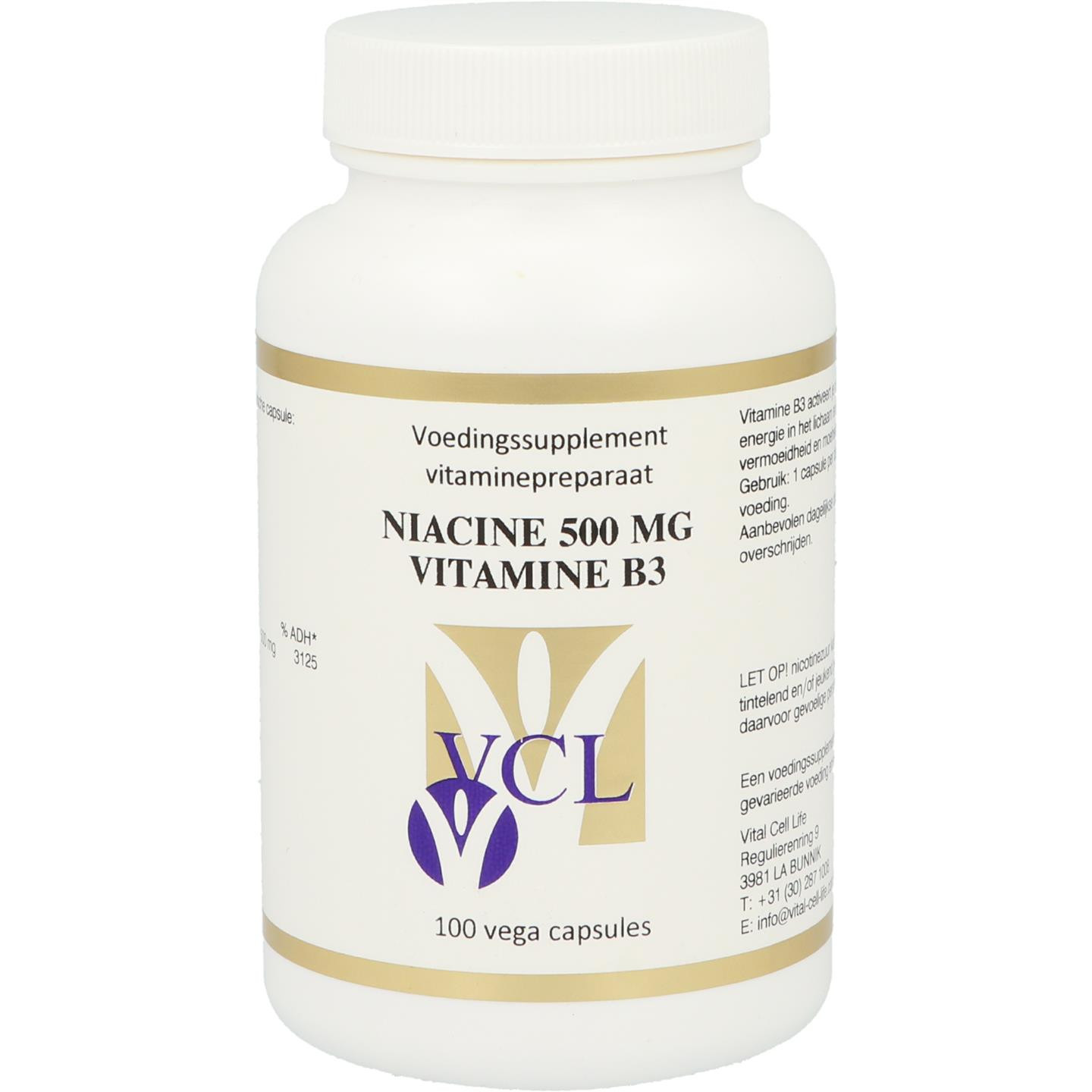 Niacine 500 mg