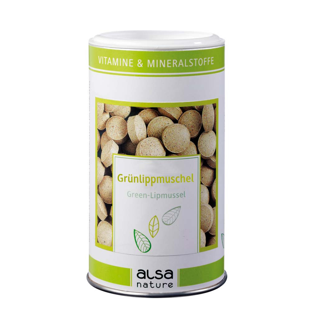 alsa-nature Groenlipmossel, 250 g, Aantal: ca. 480 tabletten