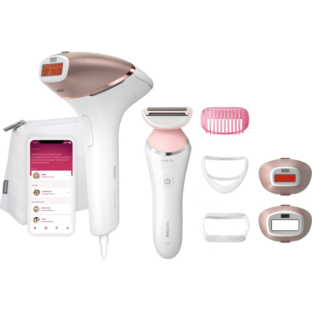 Philips Lumea 9000 Series BRI945/00 + Philips BRL140/00 ladyshave