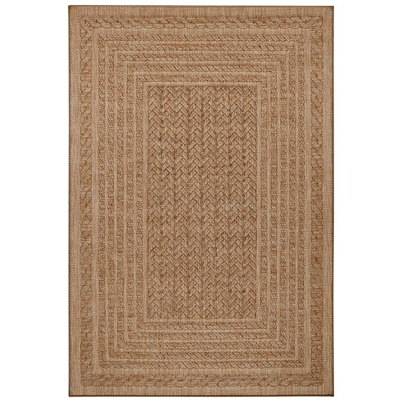 Jute Vloerkleed Woods Mokka Bruin - NORTHRUGS - 160x230 cm - Rechthoek - Dekbed-Discounter.nl