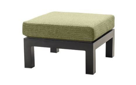 Midori ottoman alu black/emerald green - Yoi