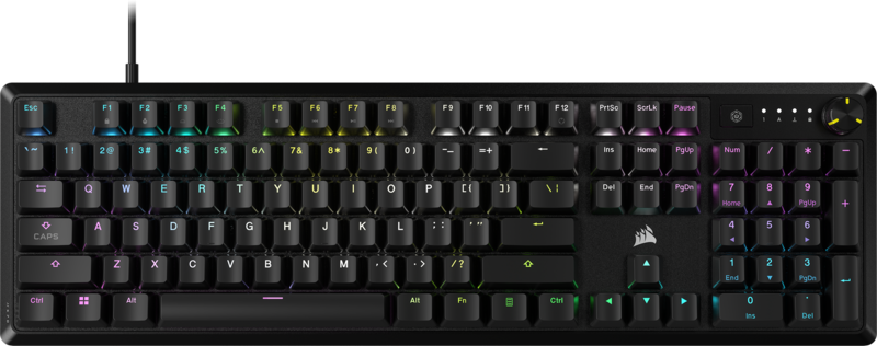 Corsair K70 RGB Core Gaming Toetsenbord Qwerty Zwart