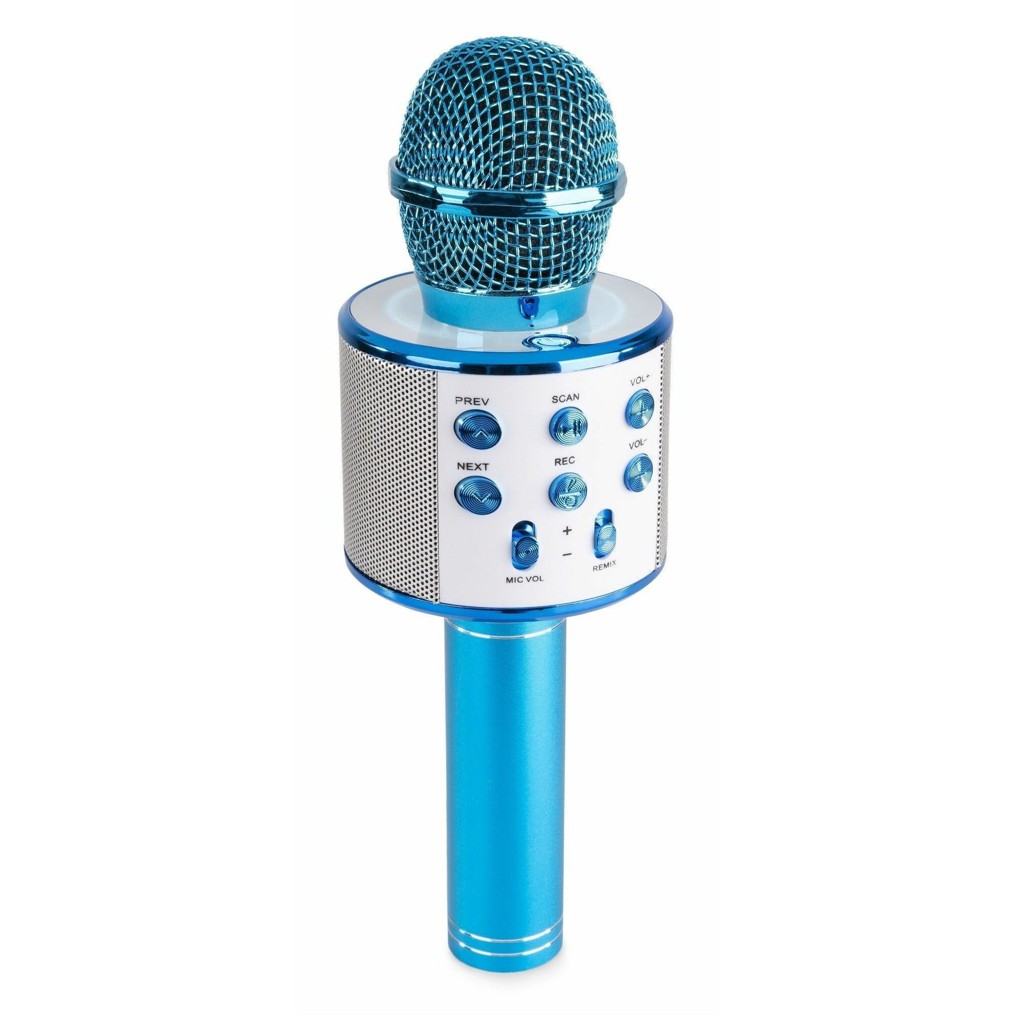 MAX KM01 Karaoke microfoon met ingebouwde speaker, Bluetooth en mp3 -