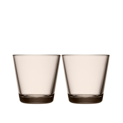 Iittala Kartio Waterglas 0,21 l Linnen, per 2