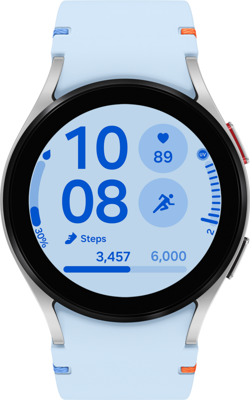 Samsung Galaxy Watch FE Zilver/Blauw