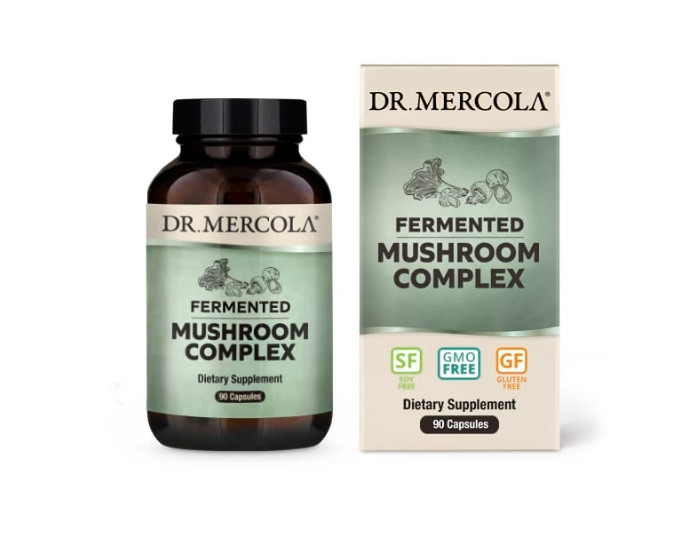 Fermented Mushroom Complex (90 per bottle) - Dr Mercola