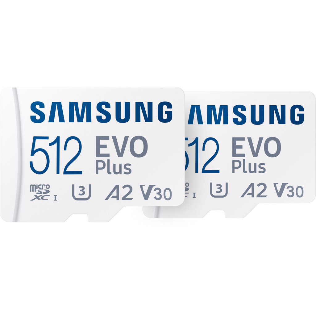 Samsung EVO Plus microSDXC 512GB - Duo Pack