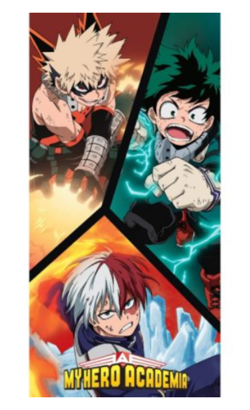 My Hero Academia strandlaken Fight 70 x 140 cm