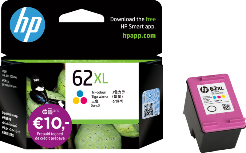 HP 62XL Cartridge Kleur