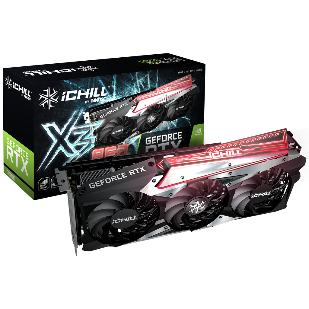 INNO3D GeForce RTX 3060 Ti iCHILL X3 RED LHR