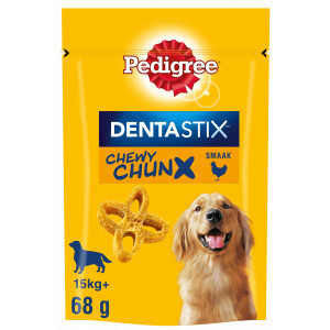 Pedigree Dentastix Chewy Chunx hondensnack maxi kipsmaak (68 g) 3 stuks