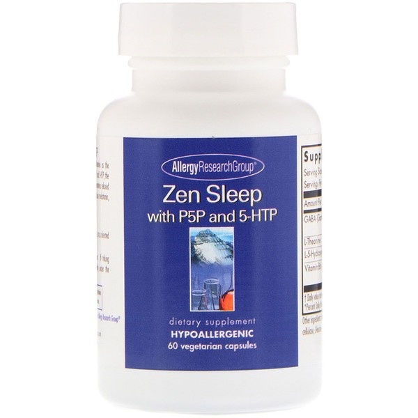 Zen with P5P and 5-HTP 60 Vegetarian Capsules - Allergy Research Group