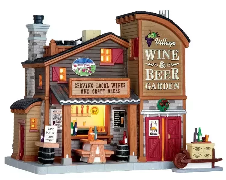 LEMAX Village wine and beer garden - Set of 2