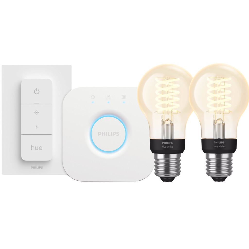 Philips Hue Filament White Standaard 2-Pack Startpakket