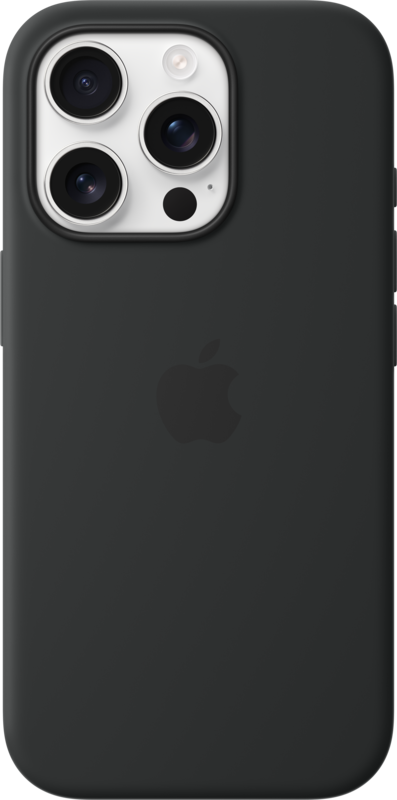 Apple iPhone 16 Pro Back Cover met MagSafe Zwart