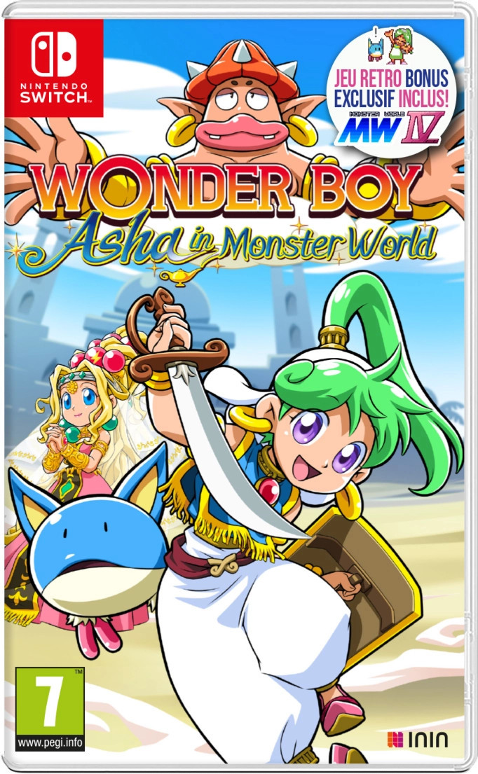 Wonder Boy Asha in Monster World